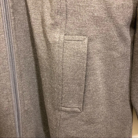 BLUE SKY  Sz XL A-Line Thick Jersey Type Fabric Flower Lined Hood & Sleeves - Picture 3 of 12